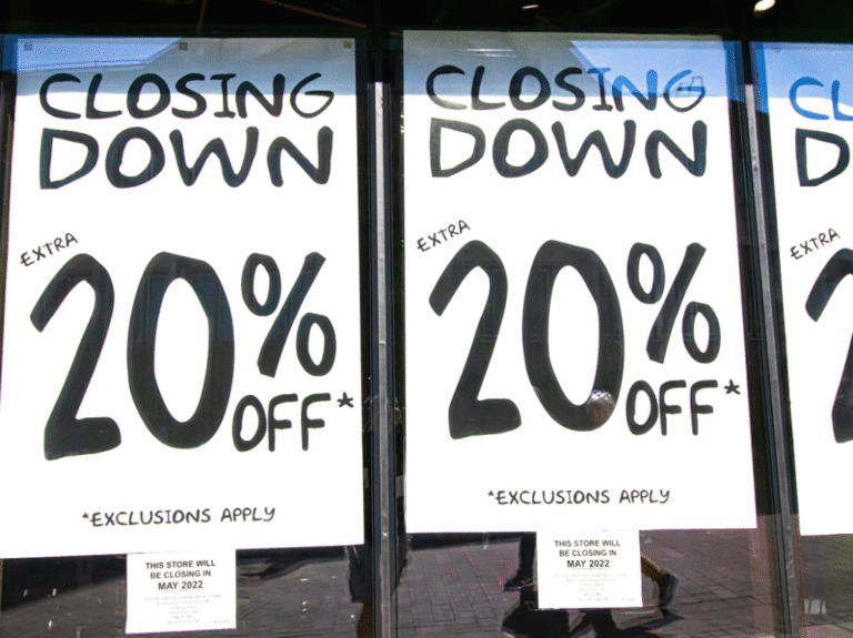 Closing Down Sale